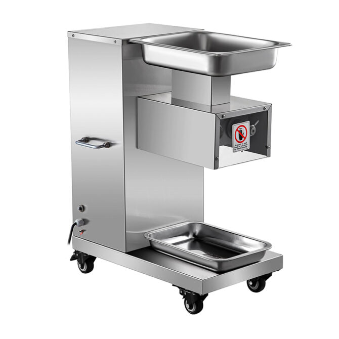 Stainless Steel Commercial Fresh Meat Cutter Machine 4 Stainless Steel Commercial Fresh Meat Cutter Machine - Image 2
