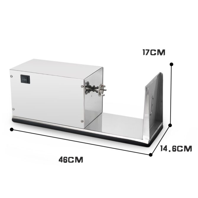 Electric Spiral Potato Chips Cutting Machine 4 Electric Spiral Potato Chips Cutting Machine 2