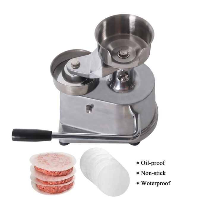 Manual Hamburger Press Burger Forming Machine 4 Manual Hamburger Press Burger Forming Machine 4