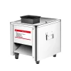 Stainless Steel Desktop Meat Cutting Machine Meat Cutter Commercial Electric Meat Slicer Shredded Cutting Machine, Automatic Vegetable Cutting Machine 1 Stainless Steel Meat Slicer Desktop Meat Cutting Machine VA 85